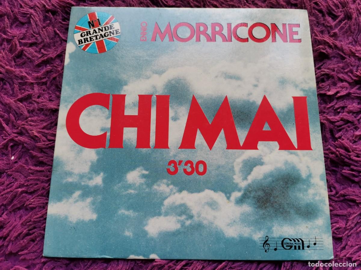 Discos de vinilo: Ennio Morricone &ndash; Chi Mai Vinilo 7&rdquo; Single 1978 France 801.008
