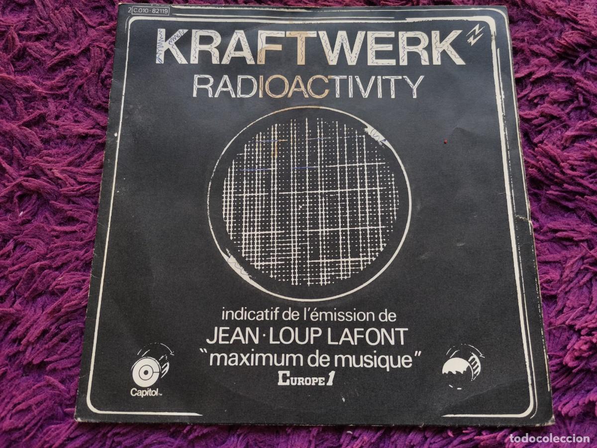 Discos de vinilo: Kraftwerk &ndash; Radioactivity Vinilo 7&rdquo; Single 1976 France 2C010- 82119