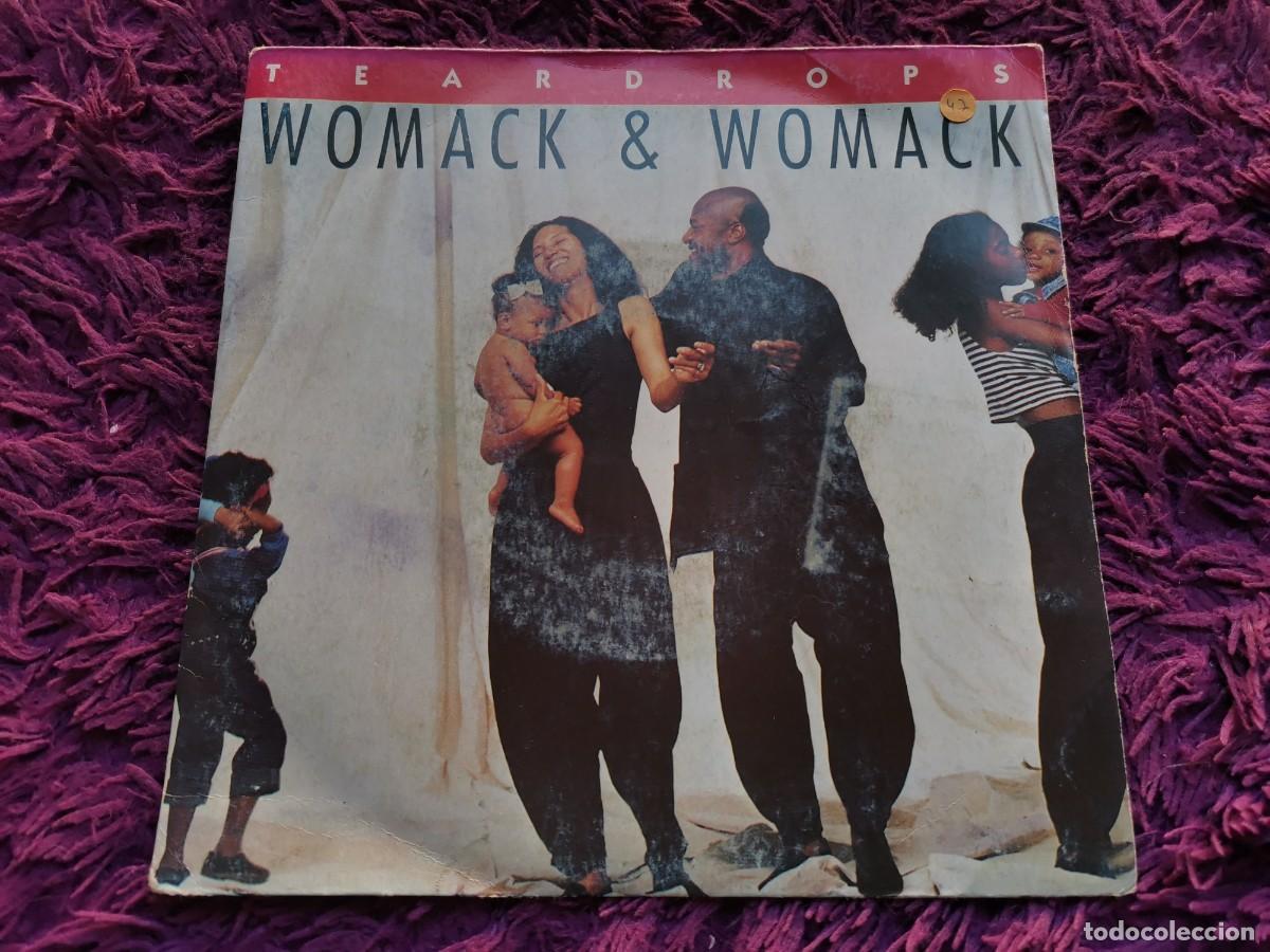Discos de vinilo: Womack & Womack &ndash; Teardrops Vinilo 7&rdquo; Single 1988 France 111 542