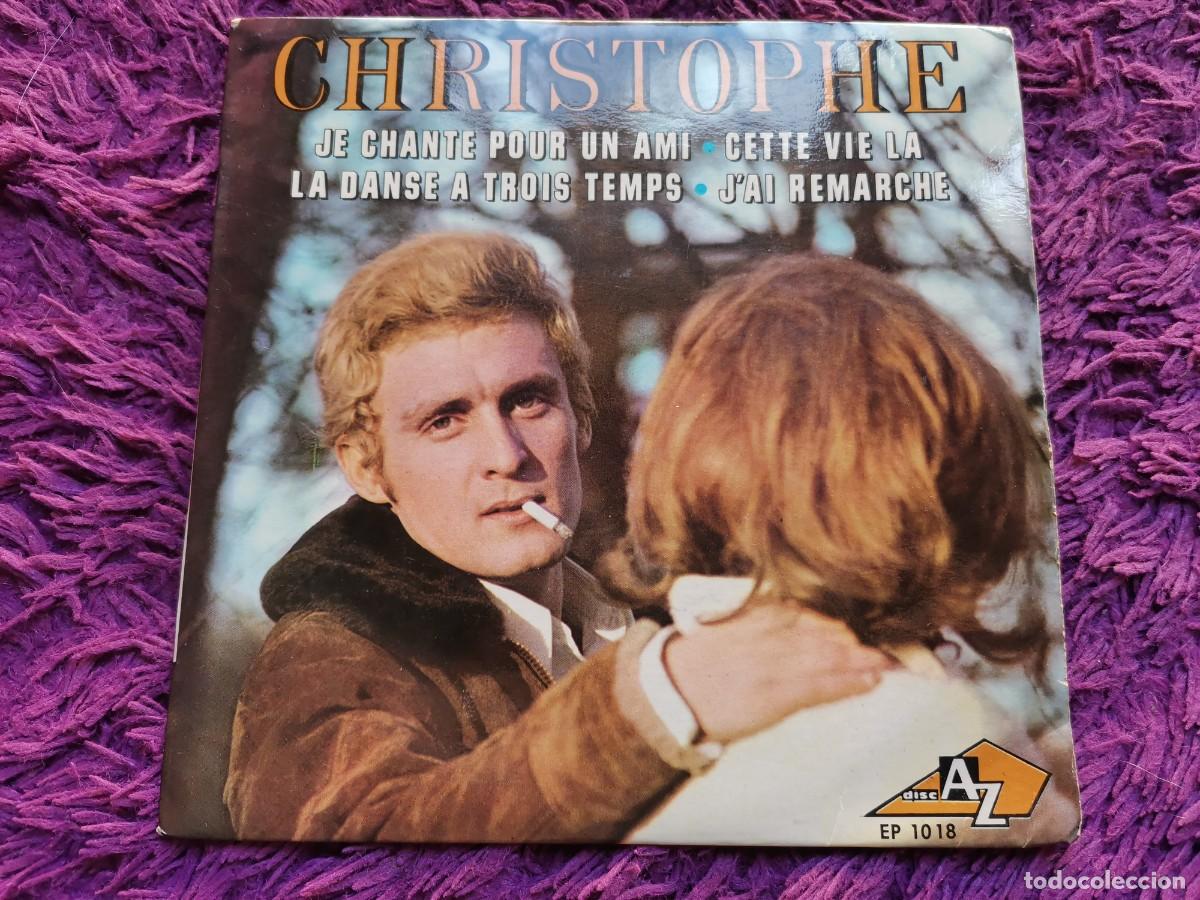 Discos de vinilo: Christophe &ndash; Je Chante Pour Un Ami Vinilo 7&rdquo; EP 1966 France EP 10 18