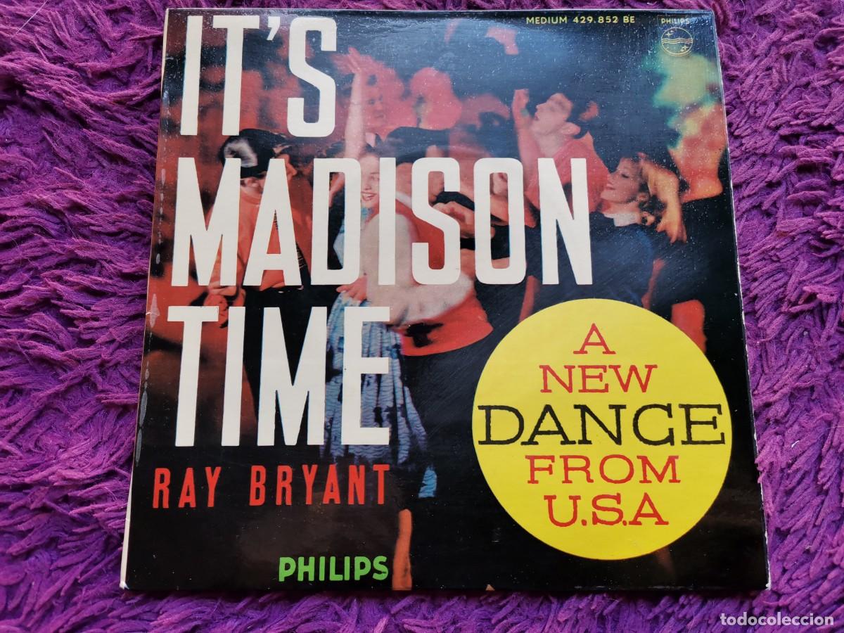 Discos de vinilo: Ray Bryant Combo &ndash; It's Madison Time Vinilo 7&rdquo; EP 1962 France 429.852 BE