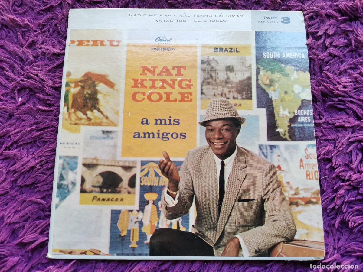 Discos de vinilo: Nat King Cole &ndash; A Mis Amigos (Part 3) Vinilo 7&rdquo; EP 1960 US EAP 3-1220