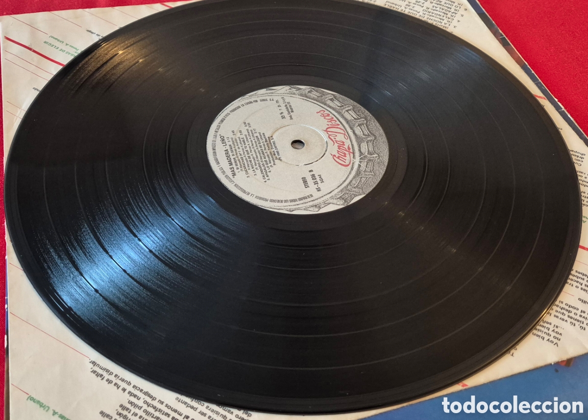 Discos de vinilo: Le&ntilde;o &ndash; Mas Madera Lp 1&deg; Edicion - Foto 9