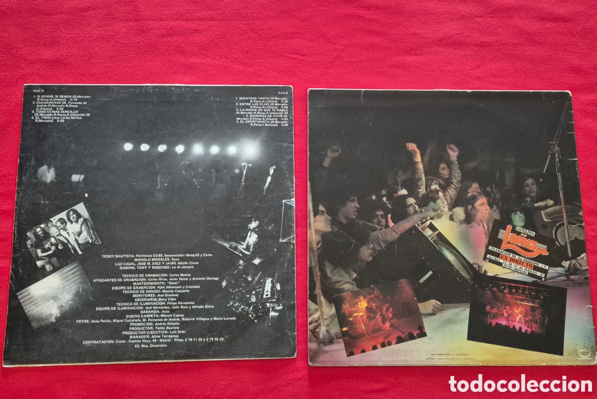 Discos de vinilo: Le&ntilde;o &ndash; En Directo Lp 1&deg; Edicion - Foto 2