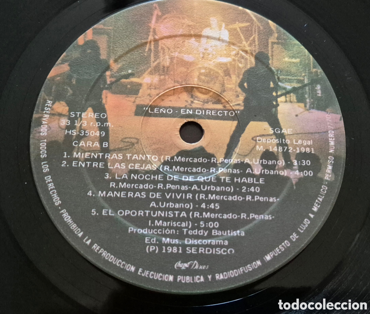 Discos de vinilo: Le&ntilde;o &ndash; En Directo Lp 1&deg; Edicion - Foto 8