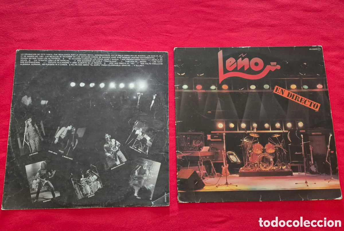 Discos de vinilo: Le&ntilde;o &ndash; En Directo Lp 1&deg; Edicion - Foto 1