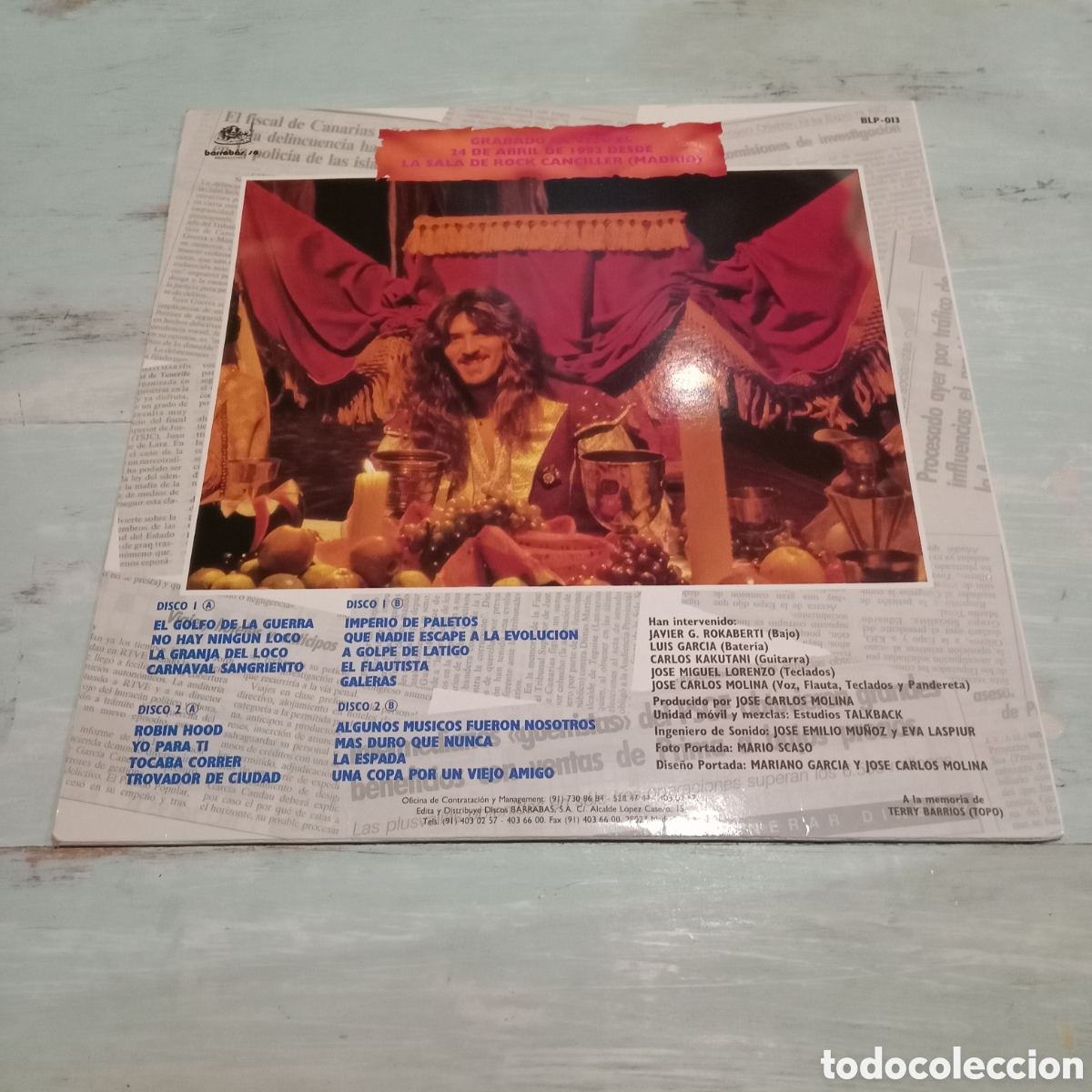 Discos de vinilo: &Ntilde;U - IMPERIO DE PALETOS - LP DOBLE - Foto 2
