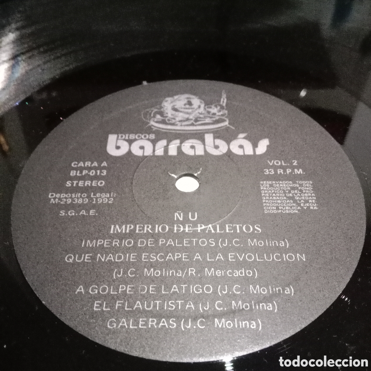 Discos de vinilo: &Ntilde;U - IMPERIO DE PALETOS - LP DOBLE - Foto 6