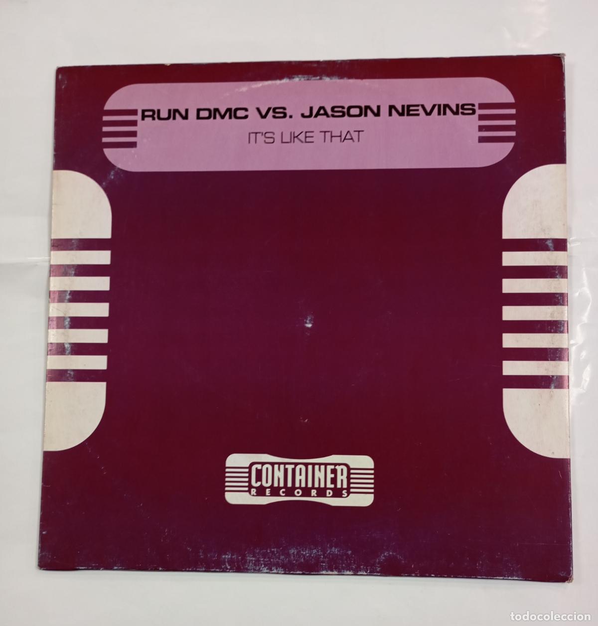 Discos de vinilo: It's Like That. Run-D.M.C. vs. Jason Nevins. MAXI-SINGLE. TDKDA30