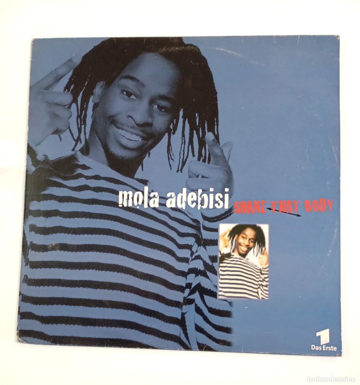 Discos de vinilo: MOLA ADEBISI. SHAKE THAT BODY. MAXI-SINGLE. TDKDA30