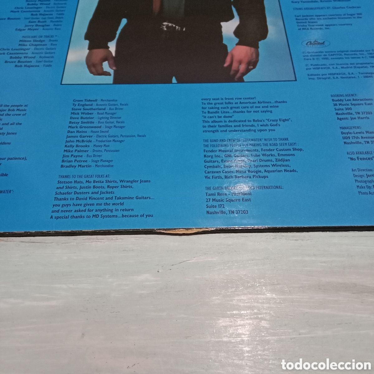 Discos de vinilo: GARTH BROOKS - ROPIN THE WIND - LP - Foto 4