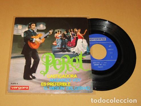 Discos de vinilo: PERET - ES PREFERIBLE (RE&Iacute;R QUE LLORAR) / CASTIGADORA - SINGLE EP - 1969