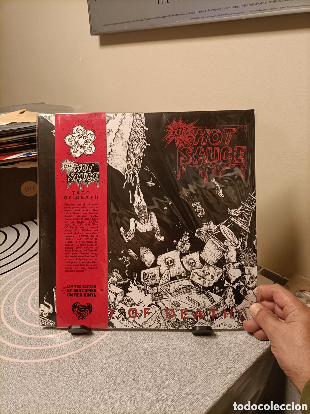 Discos de vinilo: Vinilo,Taco Of Death,Extra Hot Sauce ED limitada