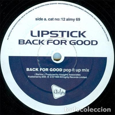 Discos de vinilo: Back for Good- 5025799005161