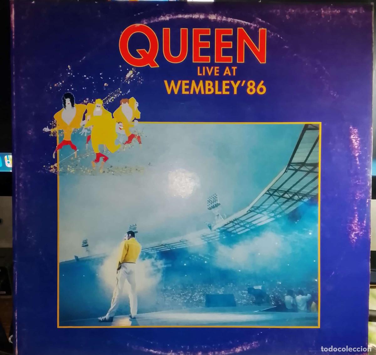 Discos de vinilo: Queen &ndash; Live at Wembley &rsquo;86 | Doble LP Vinilo | Edicion Italiana 1992 | Parlophone