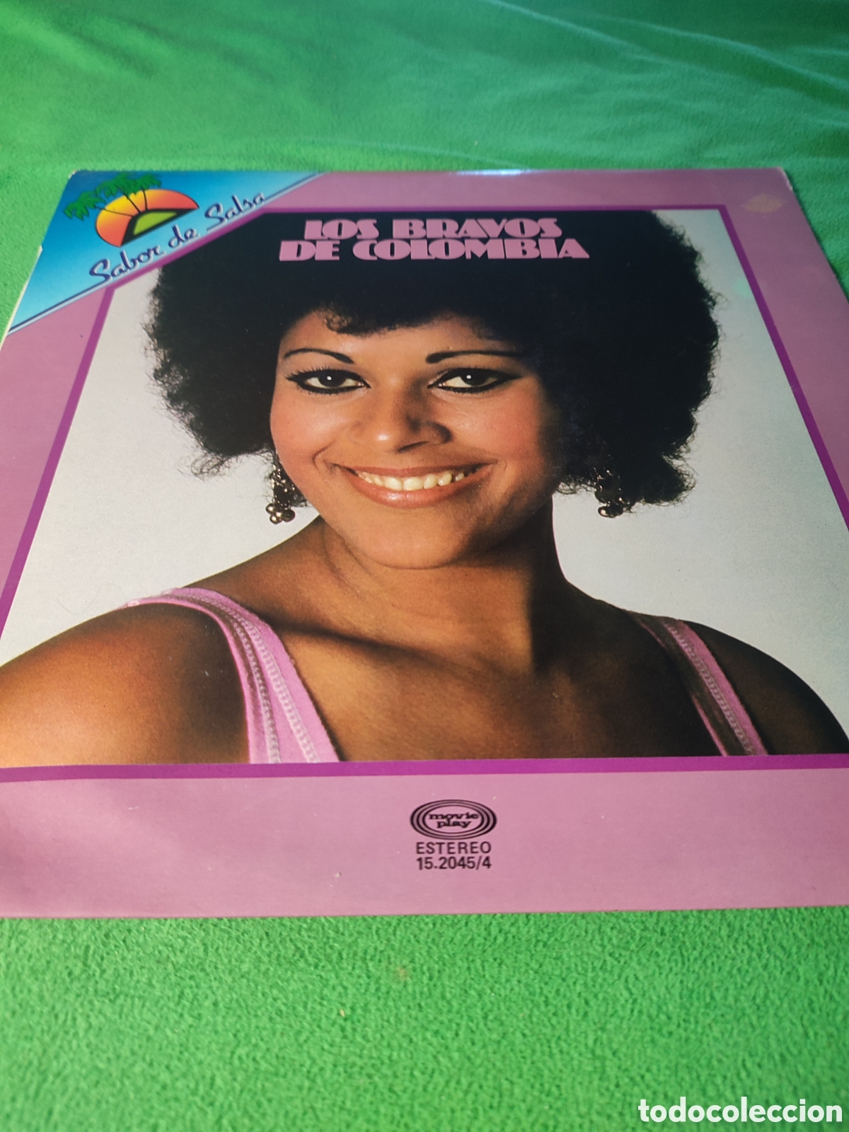 Discos de vinilo: Los Bravos de Colombia - Sabor de salsa - Foto 1