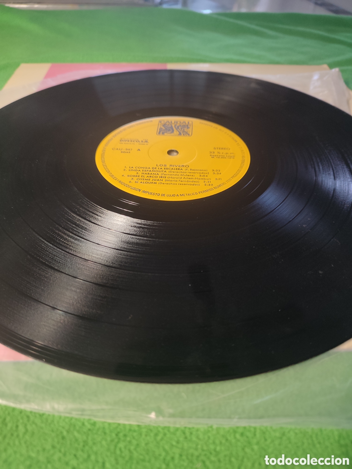 Discos de vinilo: Los Riveros - Los Riveros edici&oacute;n 1978 - Foto 3