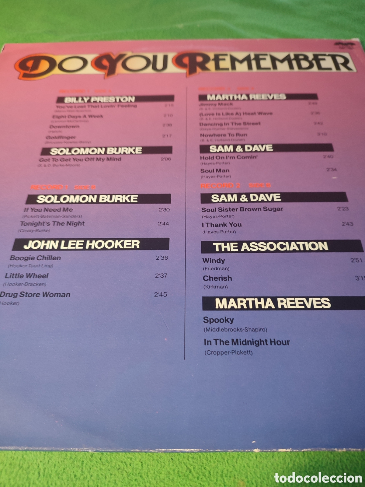Discos de vinilo: Do you remember? - Varios Soul 2 Lps - Foto 3