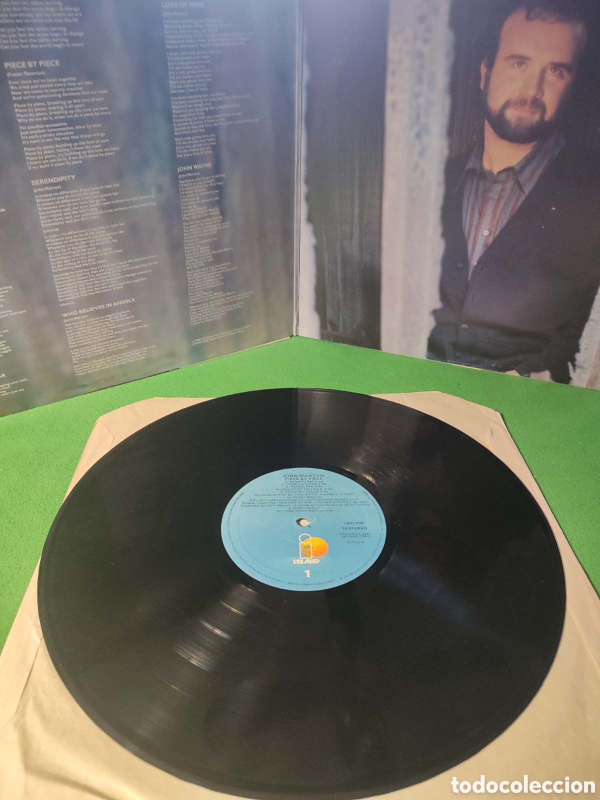 Discos de vinilo: John Martyn - Piece by piece 1986 - Foto 2