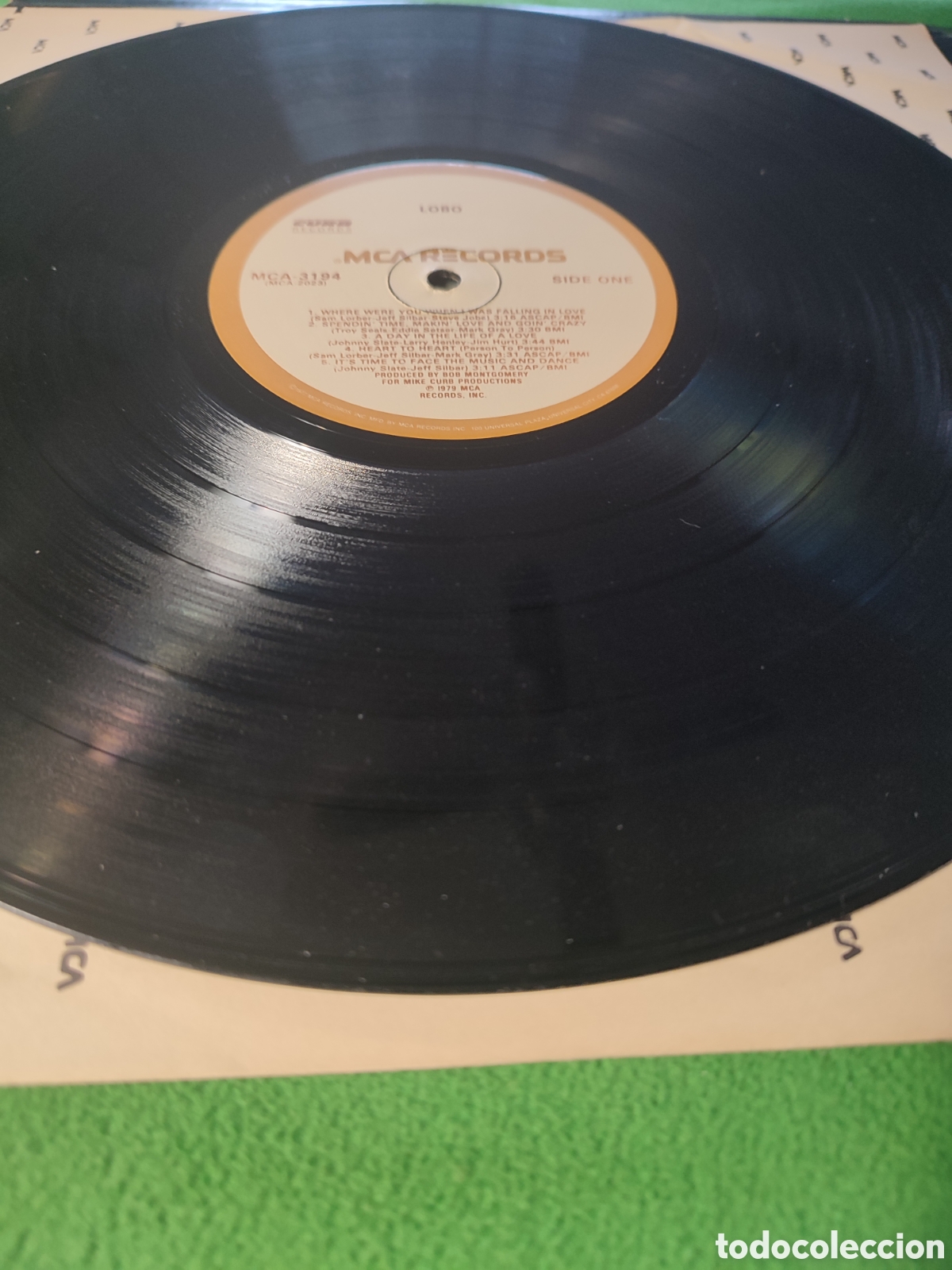 Discos de vinilo: Lobo - Where were you when is was falling - Foto 2