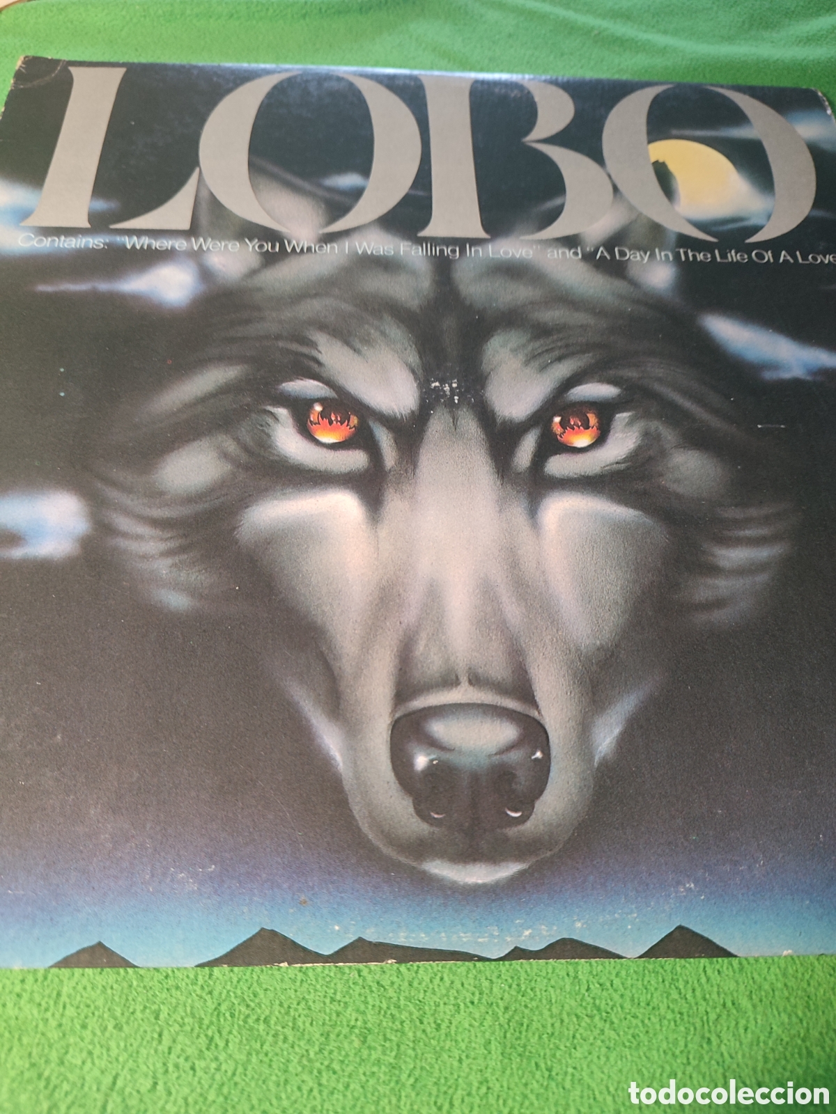 Discos de vinilo: Lobo - Where were you when is was falling - Foto 1