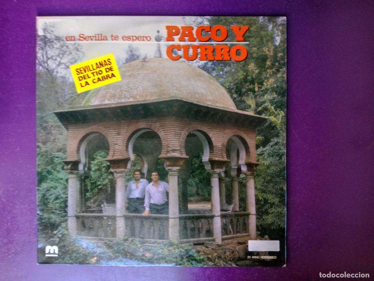 Discos de vinilo: Paco Y Curro &ndash; En Sevilla Te Espero - LP MUSIVOZ 1988 - SEVILLANAS Y RUMBAS