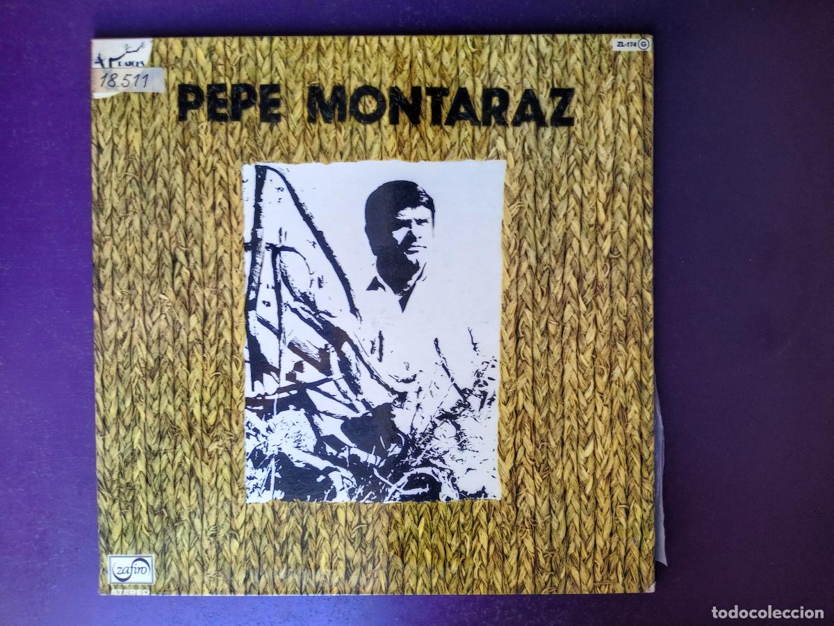 Discos de vinilo: Pepe Montaraz - LP ZAFIRO RAICES 1975 - FLAMENCO - GUITARRA PEDRO BACAN Y JOSE CALA, EL POETA
