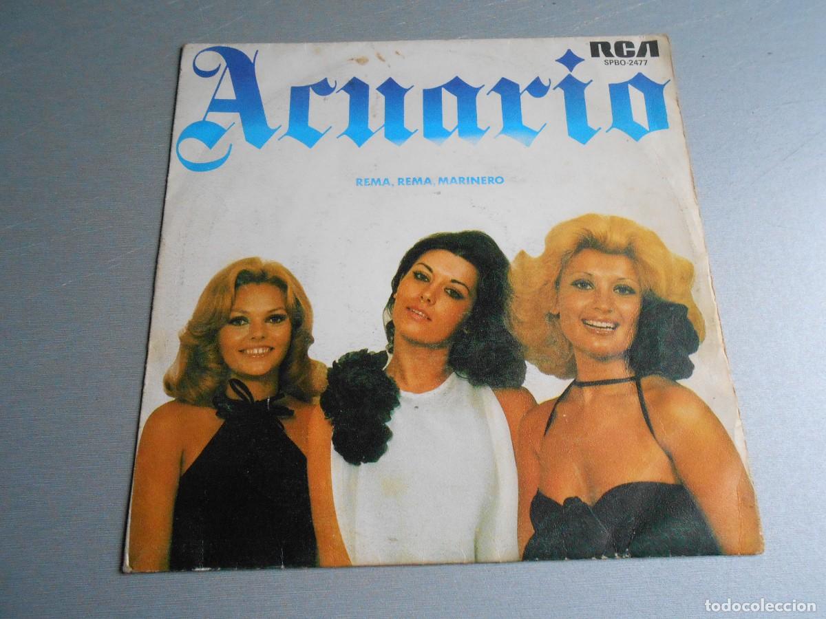Discos de vinilo: ACUARIO, SG, REMA, REMA MARINERO + 1, A&Ntilde;O 1976, RCA VICTOR, SPBO 2477