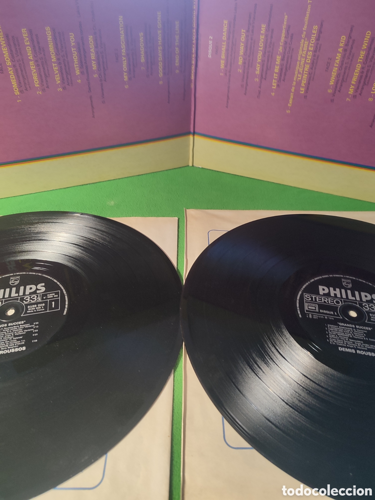 Discos de vinilo: Demis Roussos - Grands Succes 2 Lps - Foto 2