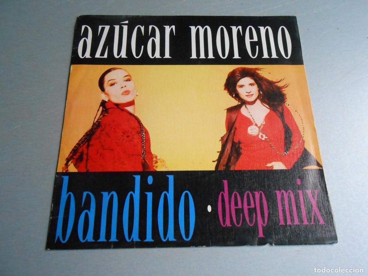 Discos de vinilo: AZUCAR MORENO, SG, BANDIDO, A&Ntilde;O 1990, EPIC, ARLE 1118 PROMOCIONAL