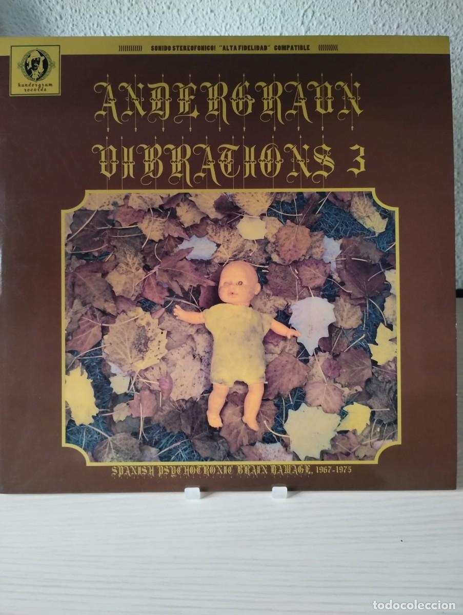 Discos de vinilo: ANDERGRAUN VIBRATIONS 3 (Spanish Psychotronic Brain Damage 67-75 (Hundergrum Recs H3003, Esp 2008)