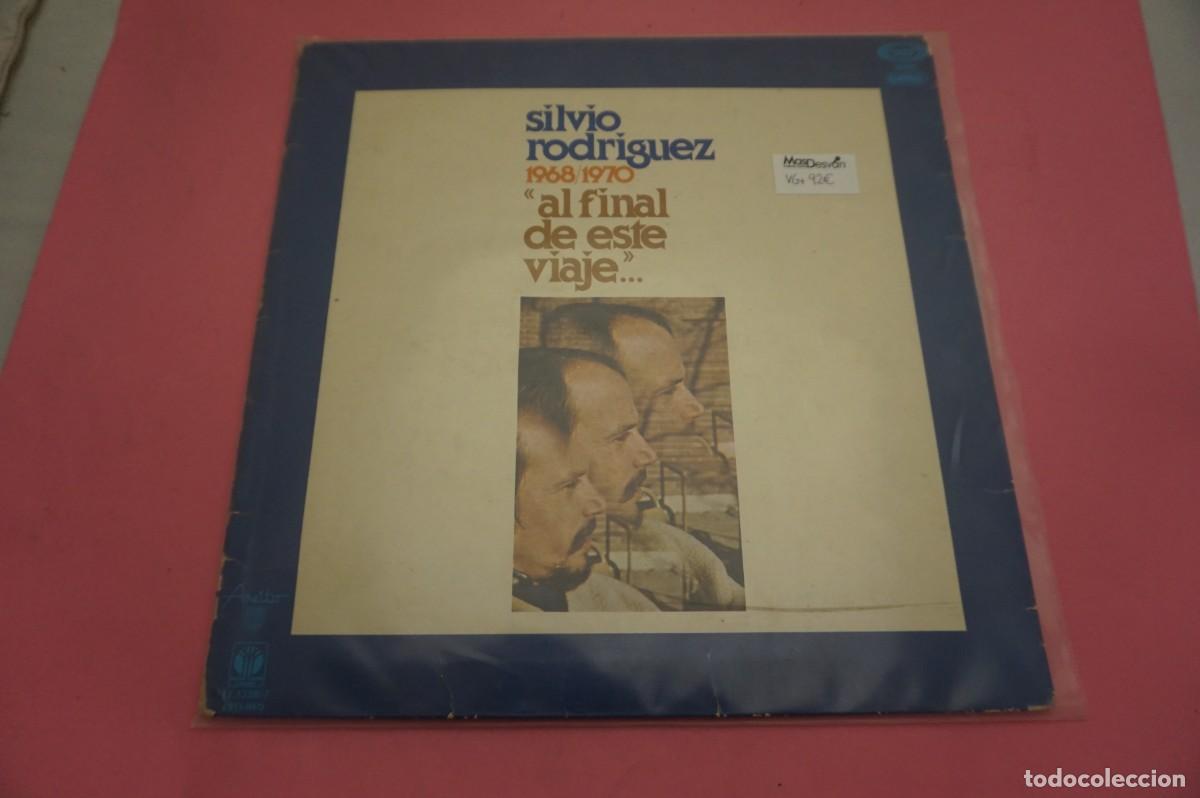 Discos de vinilo: LP/ SILVIO RODRIGUEZ - AL FINAL DE ESTE VIAJE - VINILO EN BUEN ESTADO