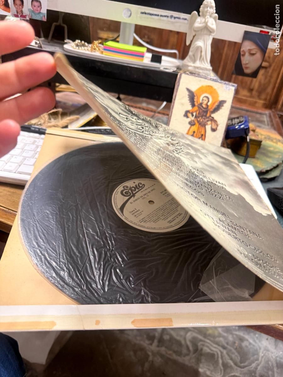Discos de vinilo: LP EL DISCO DE ORO EPIC 4 - Foto 2