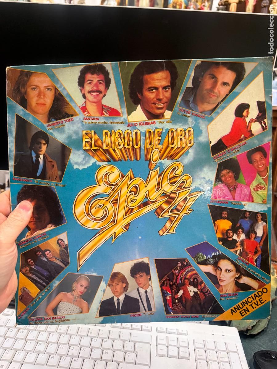 Discos de vinilo: LP EL DISCO DE ORO EPIC 4