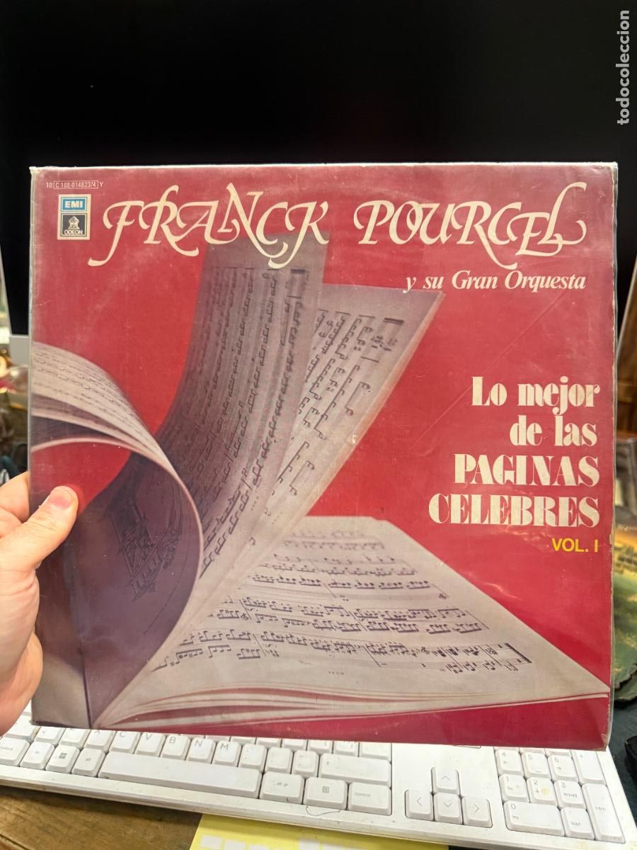 Discos de vinilo: LP FRANCK POURCEL Y SU GRAN ORQUESTA - LO MEJOR DE LAS PAGINAS CELEBRES