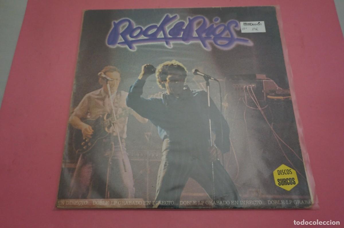Discos de vinilo: DOBLE LP/ MIGUEL RIOS - ROCK AND RIOS - VINILO EN BUEN ESTADO