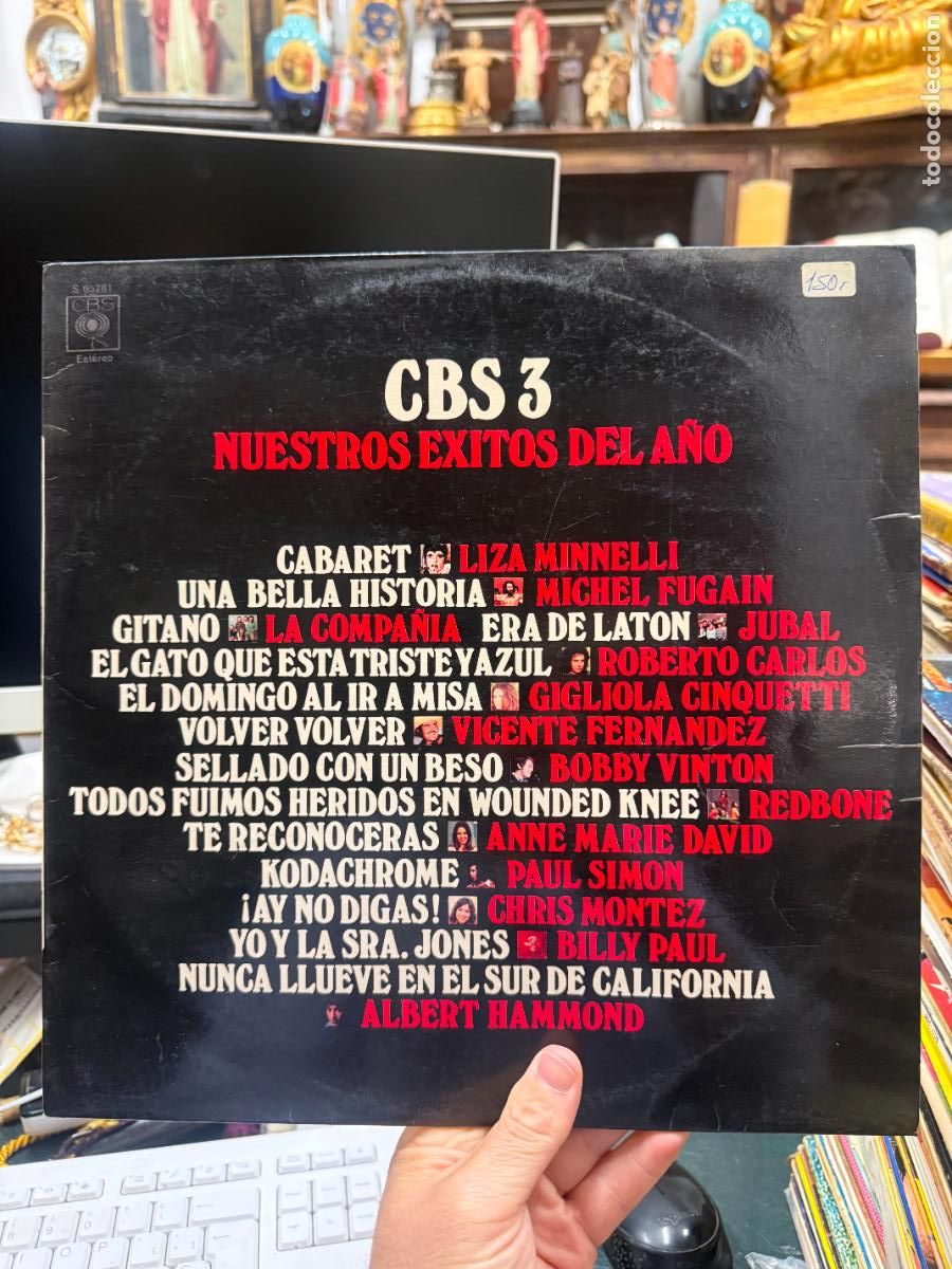 Discos de vinilo: LP CBS 3 - NUESTROS EXITOS DEL A&Ntilde;O