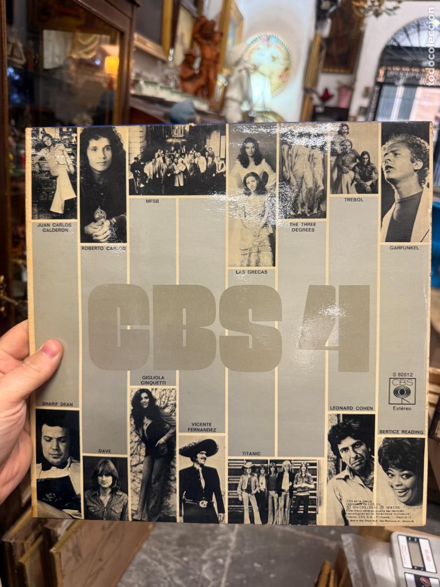 Discos de vinilo: LP CBS 4 ----------- - Foto 2