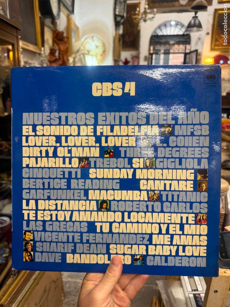 Discos de vinilo: LP CBS 4 -----------