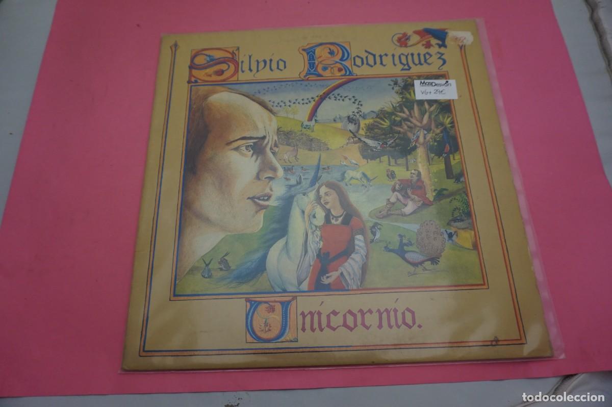 Discos de vinilo: LP/ SILVIO RODRIGUEZ - UNICORNIO - VINILO EN BUEN ESTADO