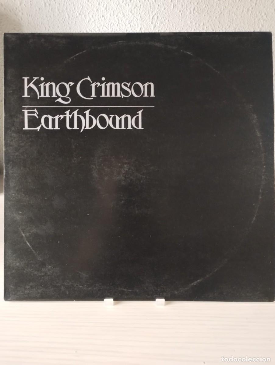 Discos de vinilo: KING CRIMSON Earthbound (Island Records HELP 6, UK 1972)