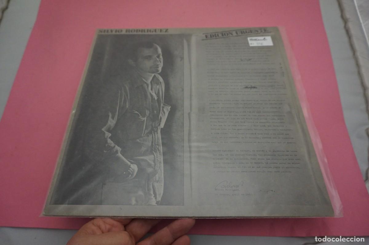 Discos de vinilo: LP/ SILVIO RODRIGUEZ - UNICORNIO - EDICION URGENTE - VINILO EN BUEN ESTADO