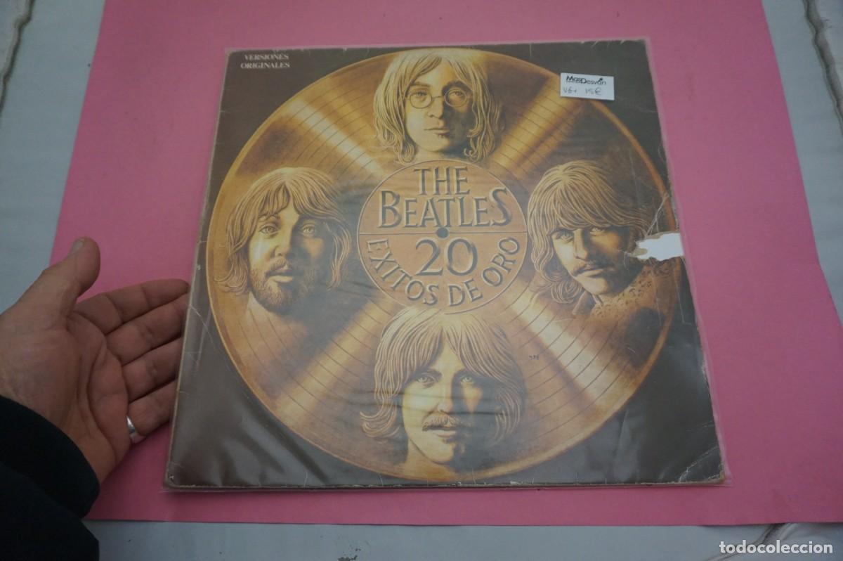 Discos de vinilo: LP/ THE BEATLES - 20 EXITOS DE ORO - VINILO EN BUEN ESTADO