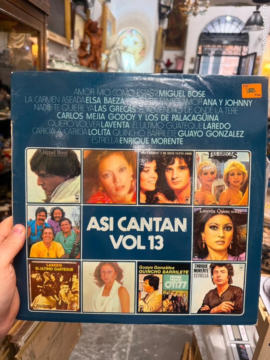 Discos de vinilo: LP ASI CANTAN VOL. 13 - Foto 1
