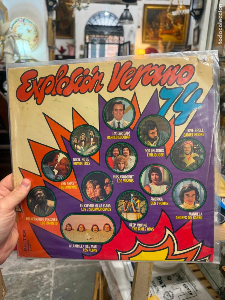 Discos de vinilo: LP EXPLOSION VERANO 74