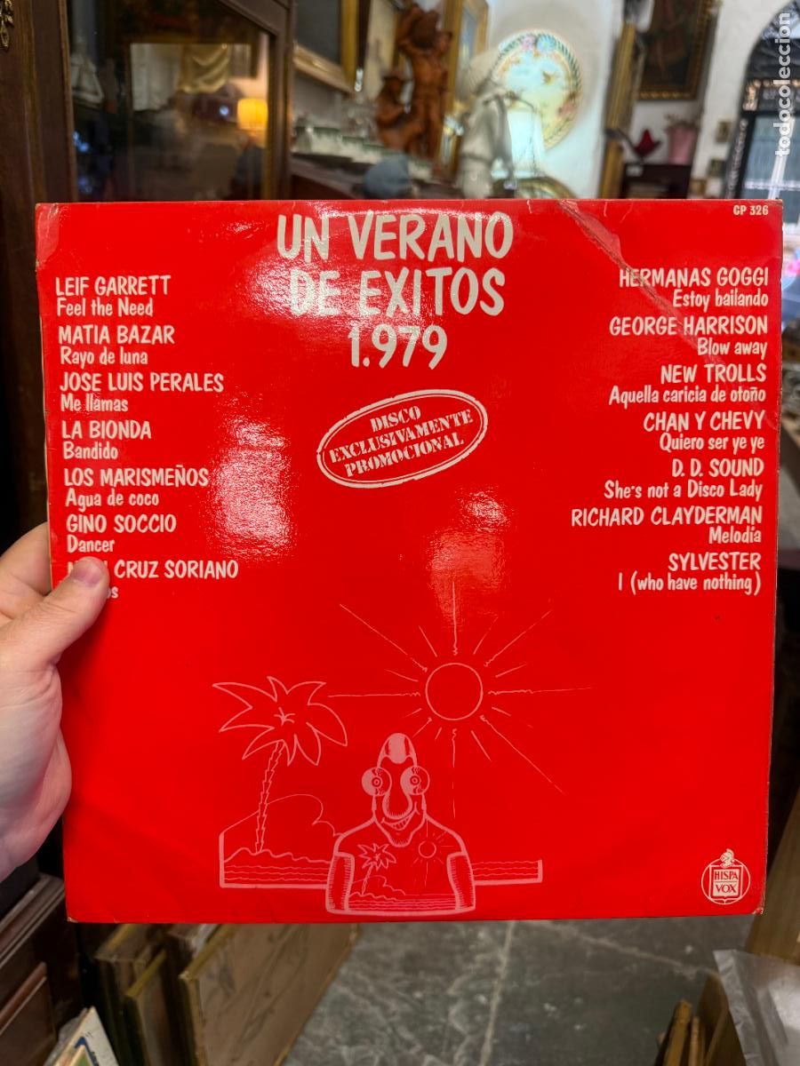 Discos de vinilo: LP UN VERANO DE EXITOS 1979 - Foto 1