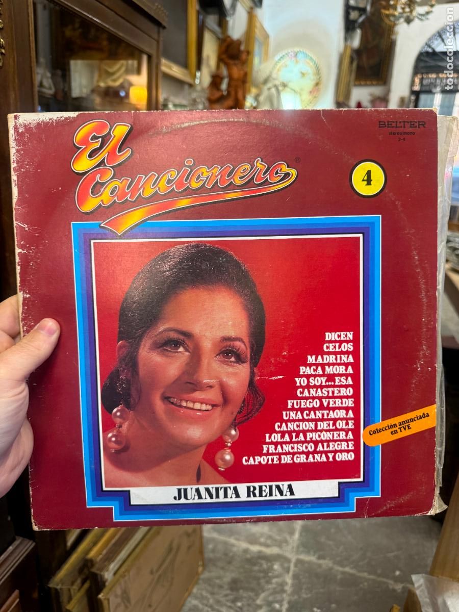 Discos de vinilo: LP EL CANCIONERO - JUANITA REINA