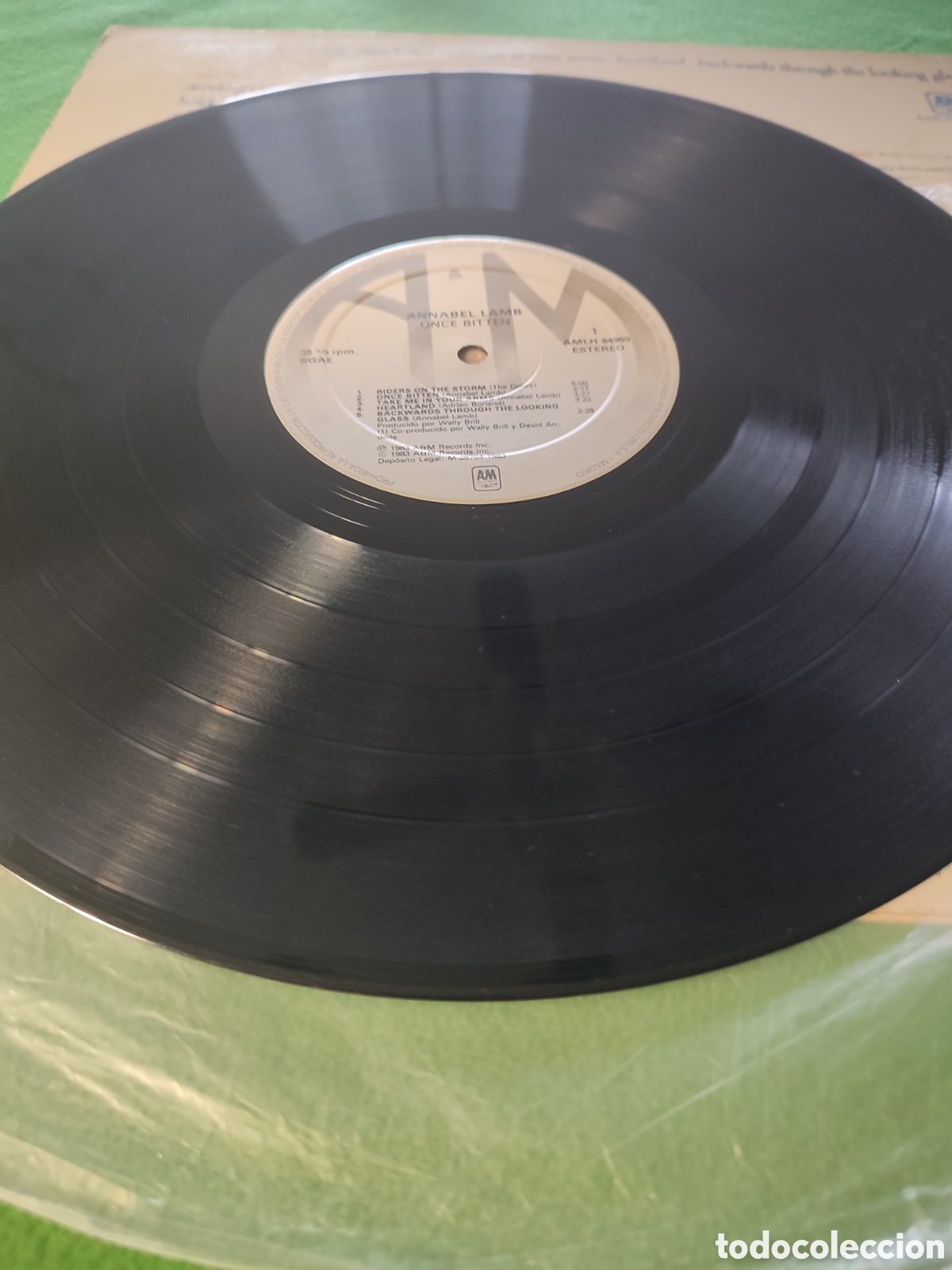 Discos de vinilo: Annabel Lamb - Once Bitten edici&oacute;n 1983 - Foto 3