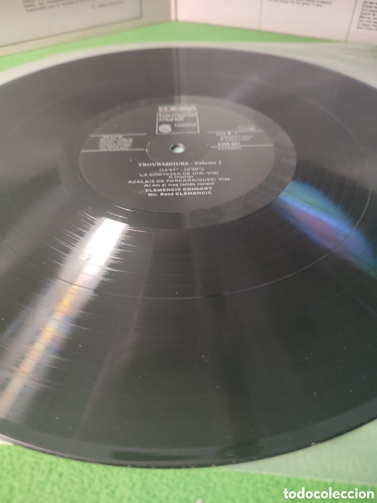 Discos de vinilo: Clemencic Consort - Troubadours Vol 2 - Foto 3