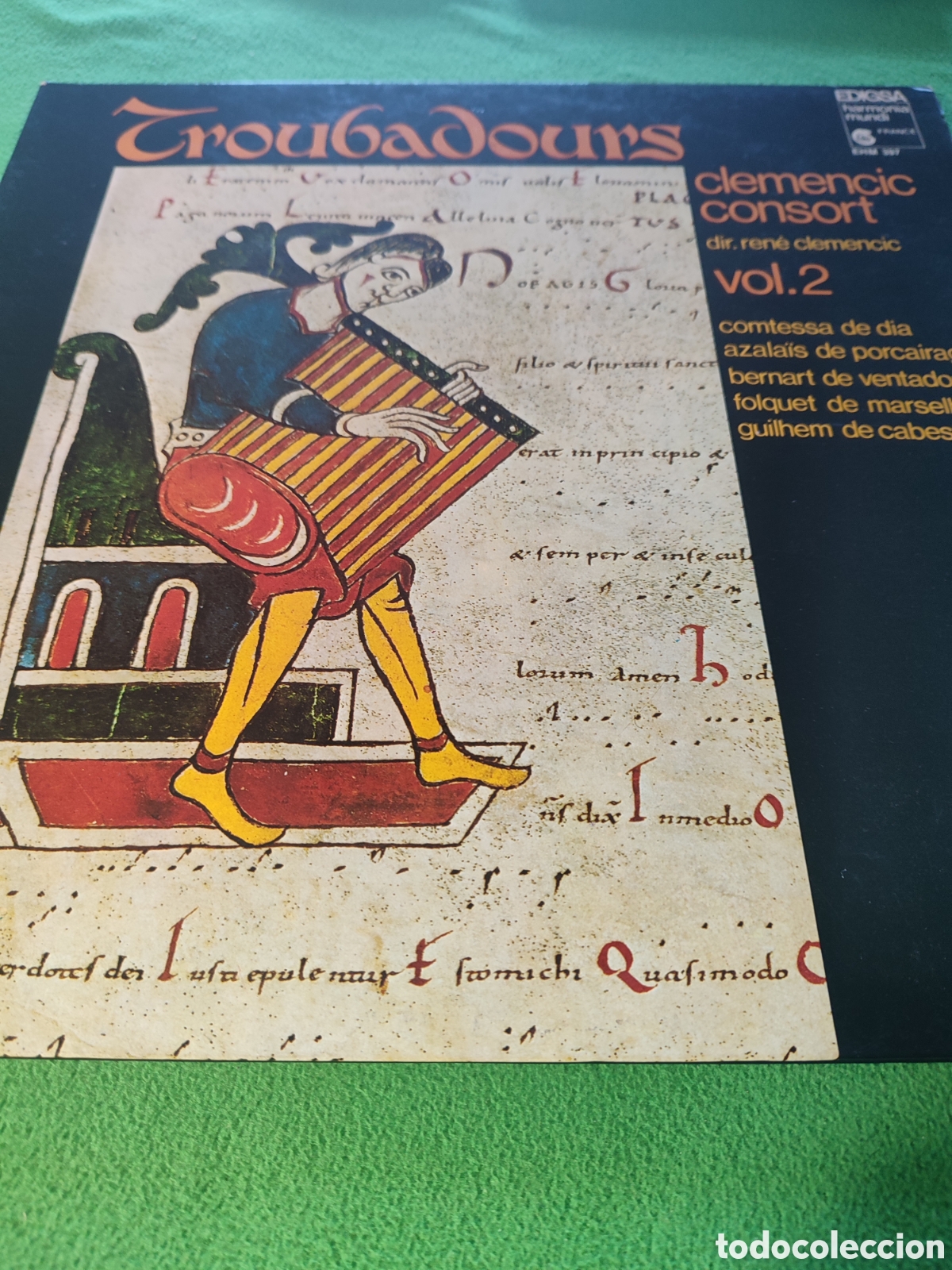 Discos de vinilo: Clemencic Consort - Troubadours Vol 2 - Foto 1